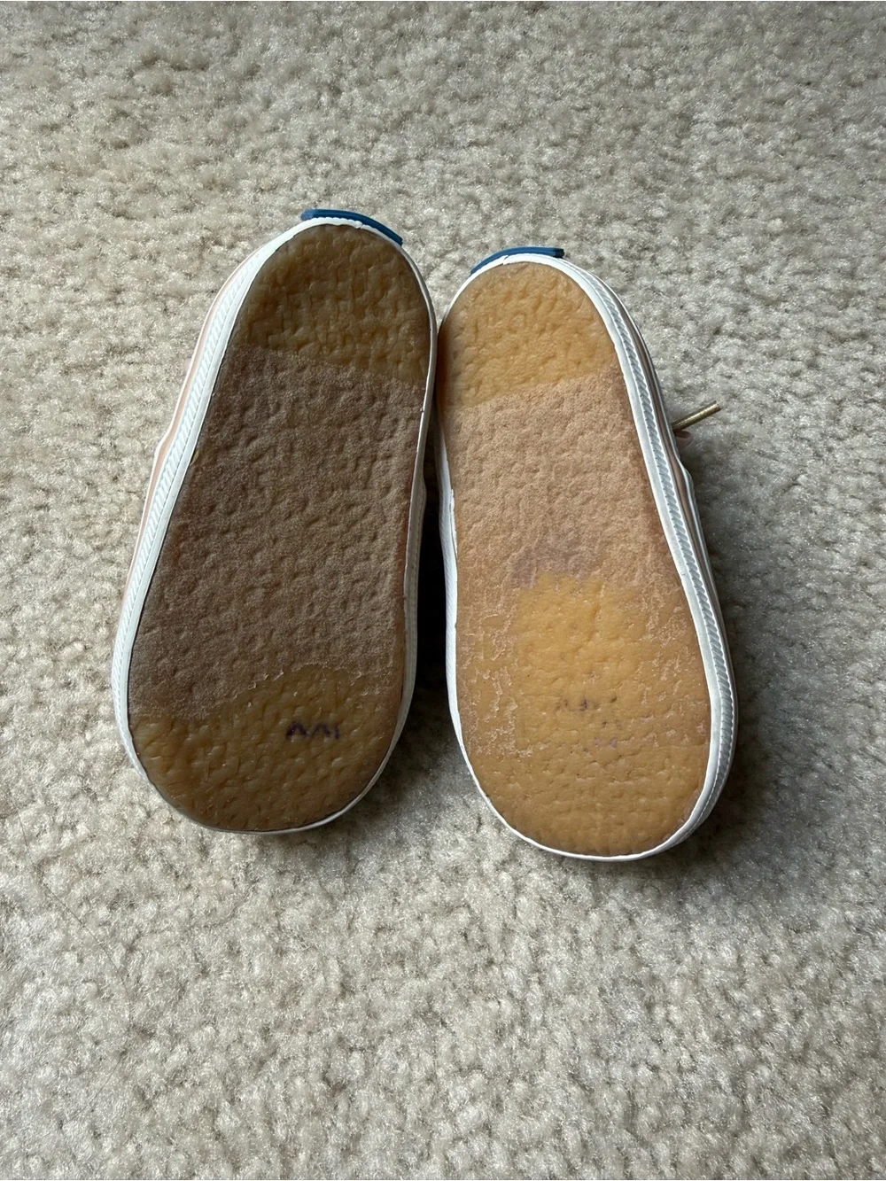 Keds by Kate Spade rose gold glitter sneakers
